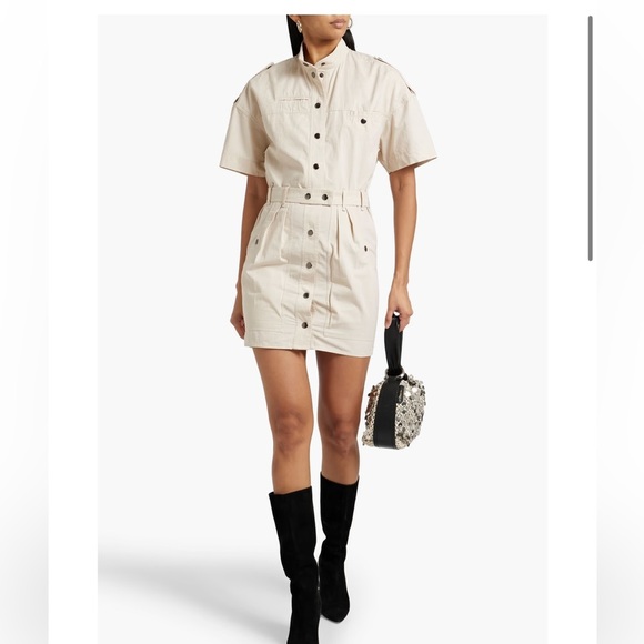 Isabel Marant Etoile Cotton Rodwell Safari Dress size 34 (2) - Picture 1 of 8